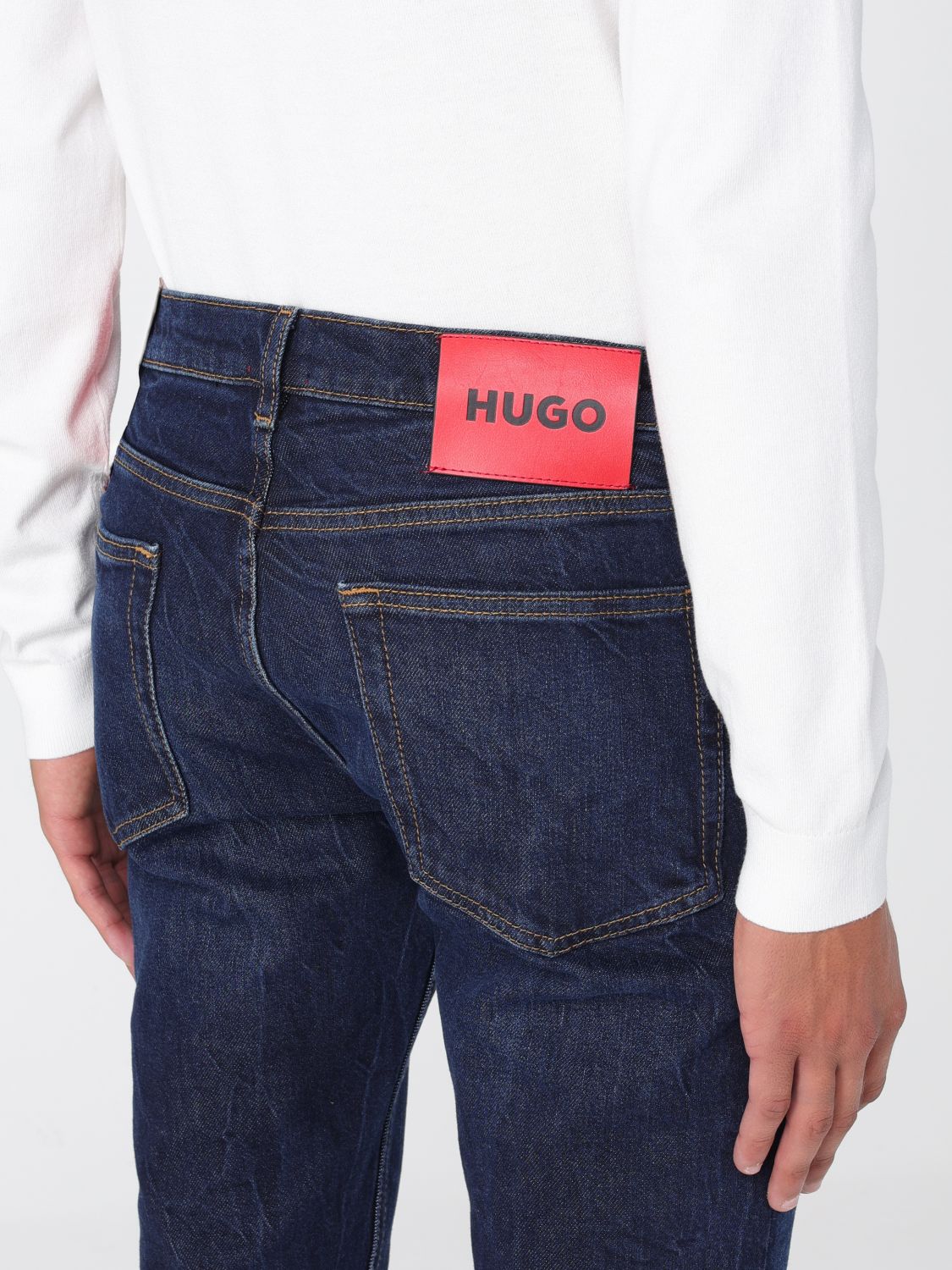Jeans Men color Blue