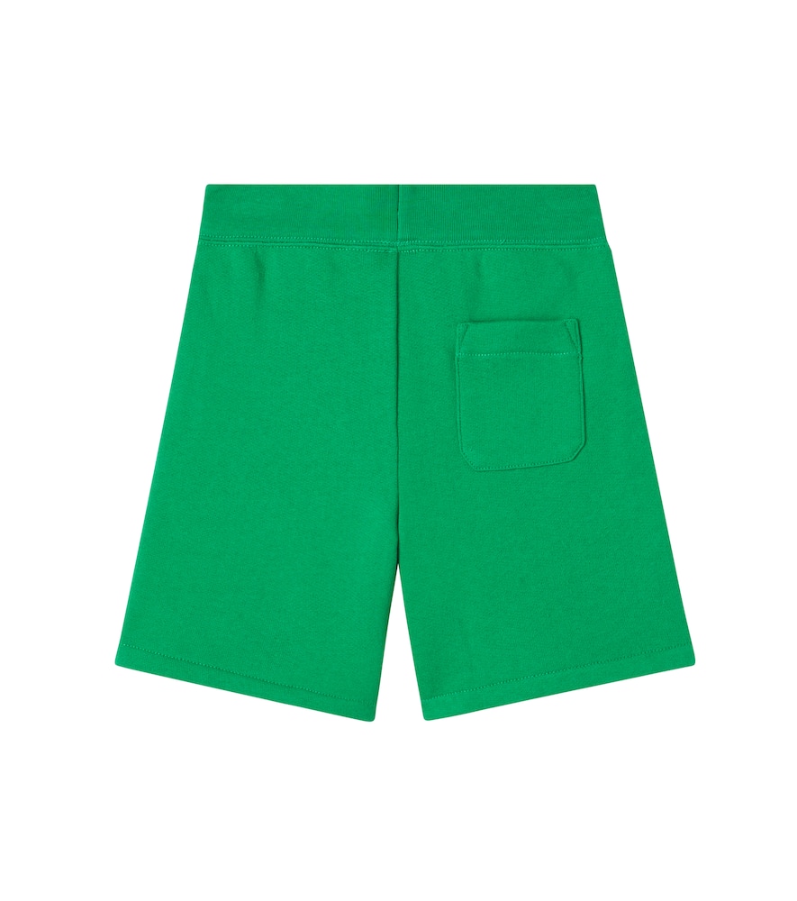 Cotton-blend jersey shorts