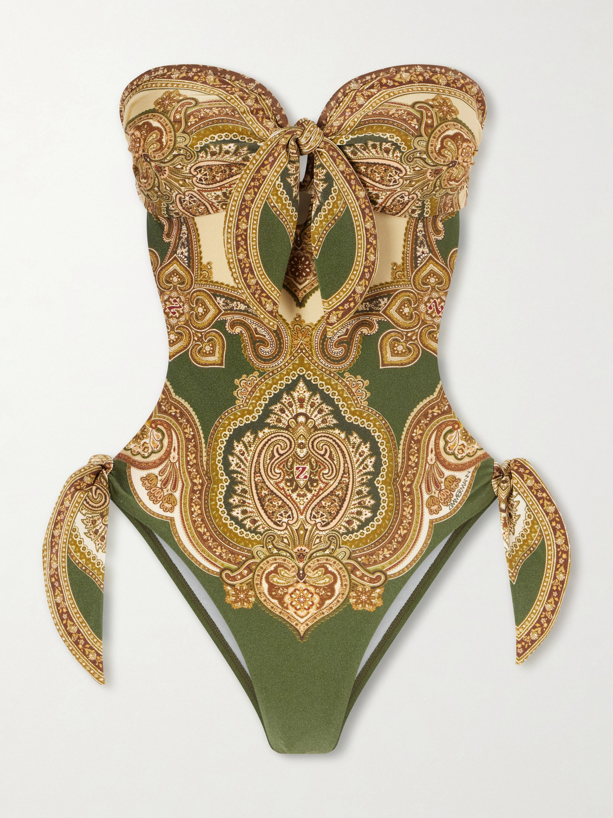 Mahon Printed Swimsuit - Beige