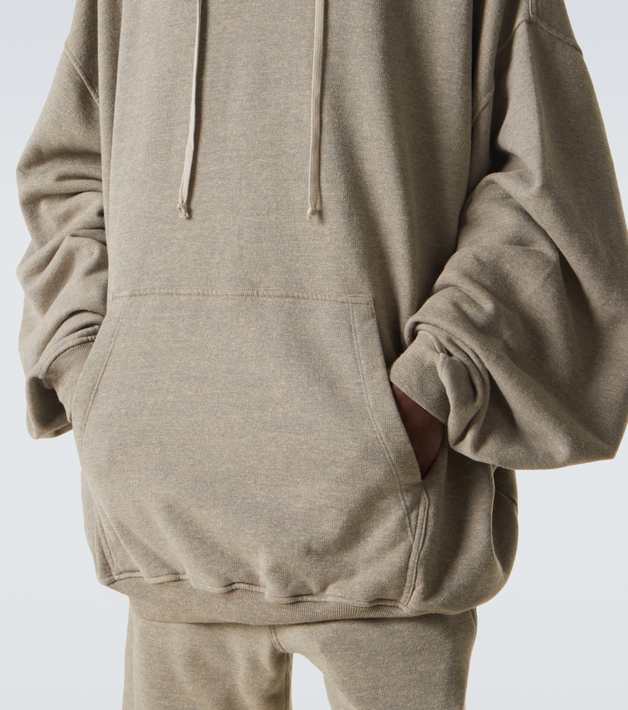 DRKSHDW Hun cotton-blend jersey hoodie