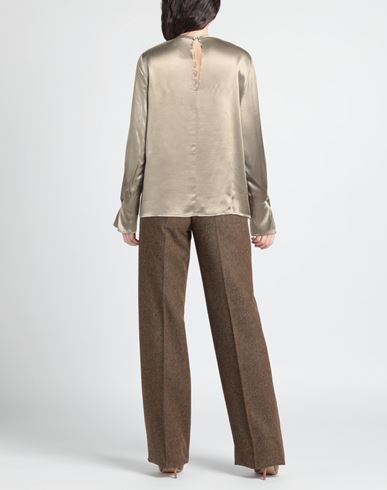 Alpha Studio Woman Top Bronze Size 6 Viscose