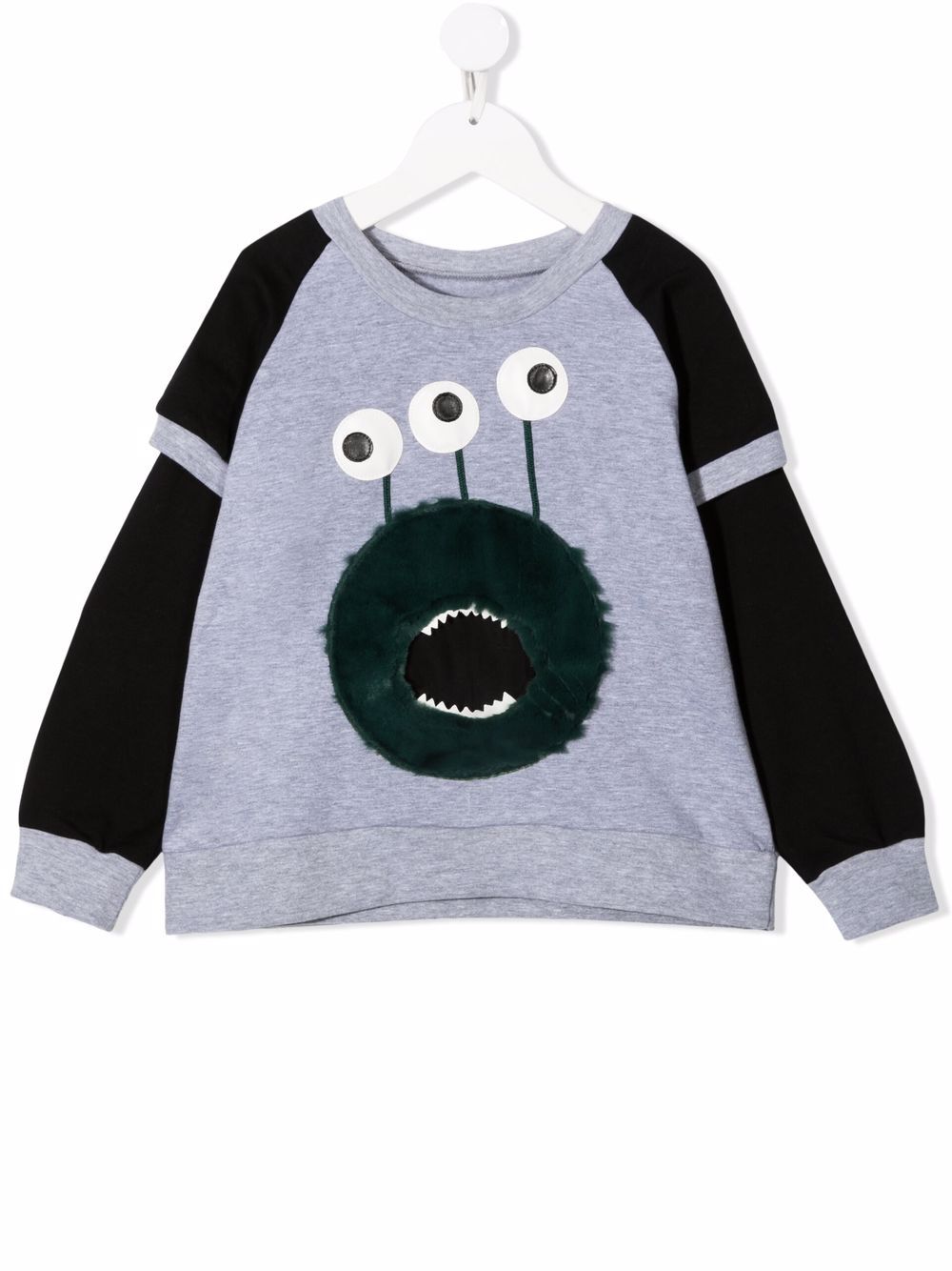 Milo stretch-cotton sweatshirt - Grey