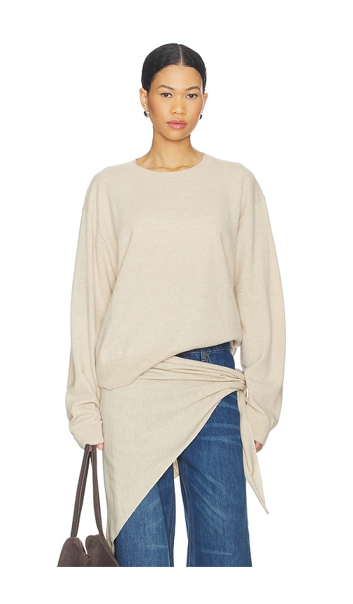 LIONESS Olsen Knit in Tan. - S also in XS, M