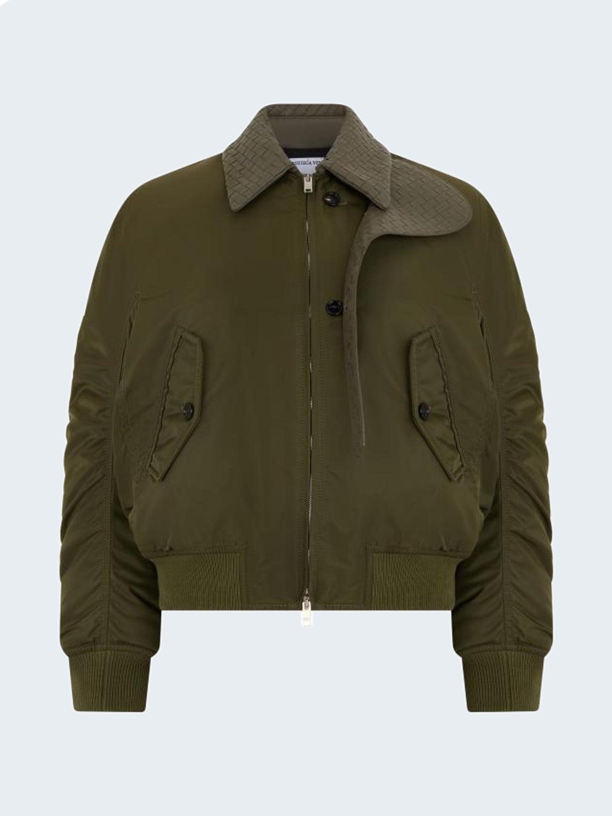 Women's Nylon Satin Padded Jacket Regular Fit