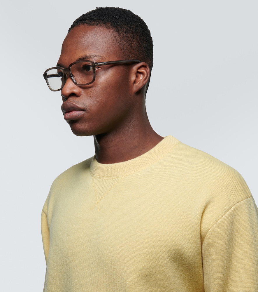Rectangular glasses