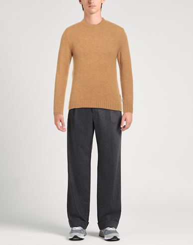 Man Sweater Camel Size L Wool, Acrylic, Viscose, Polyamide, Polyester