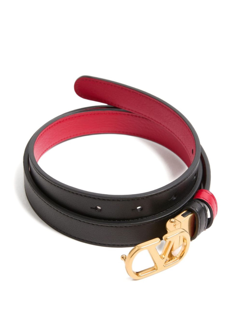 Vlogo Signature Leather Belt
