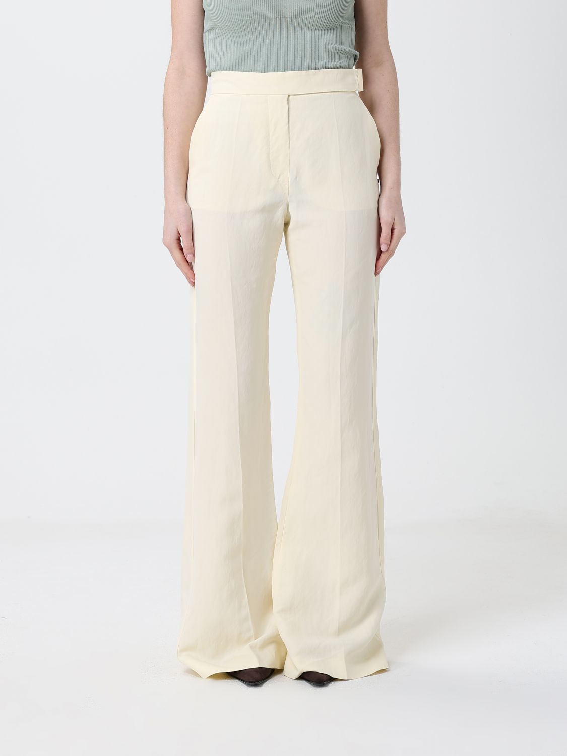 Pants Woman color Champagne