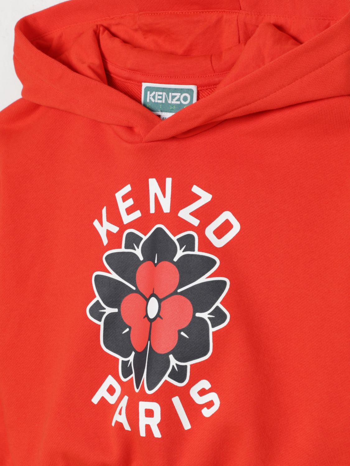 Cotton hoodie - Red