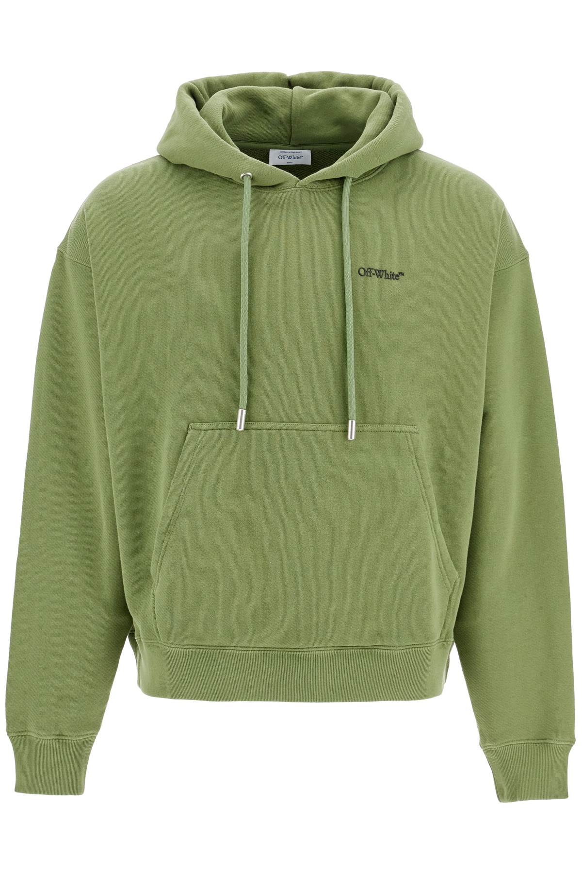 Logo-print hoodie - Green
