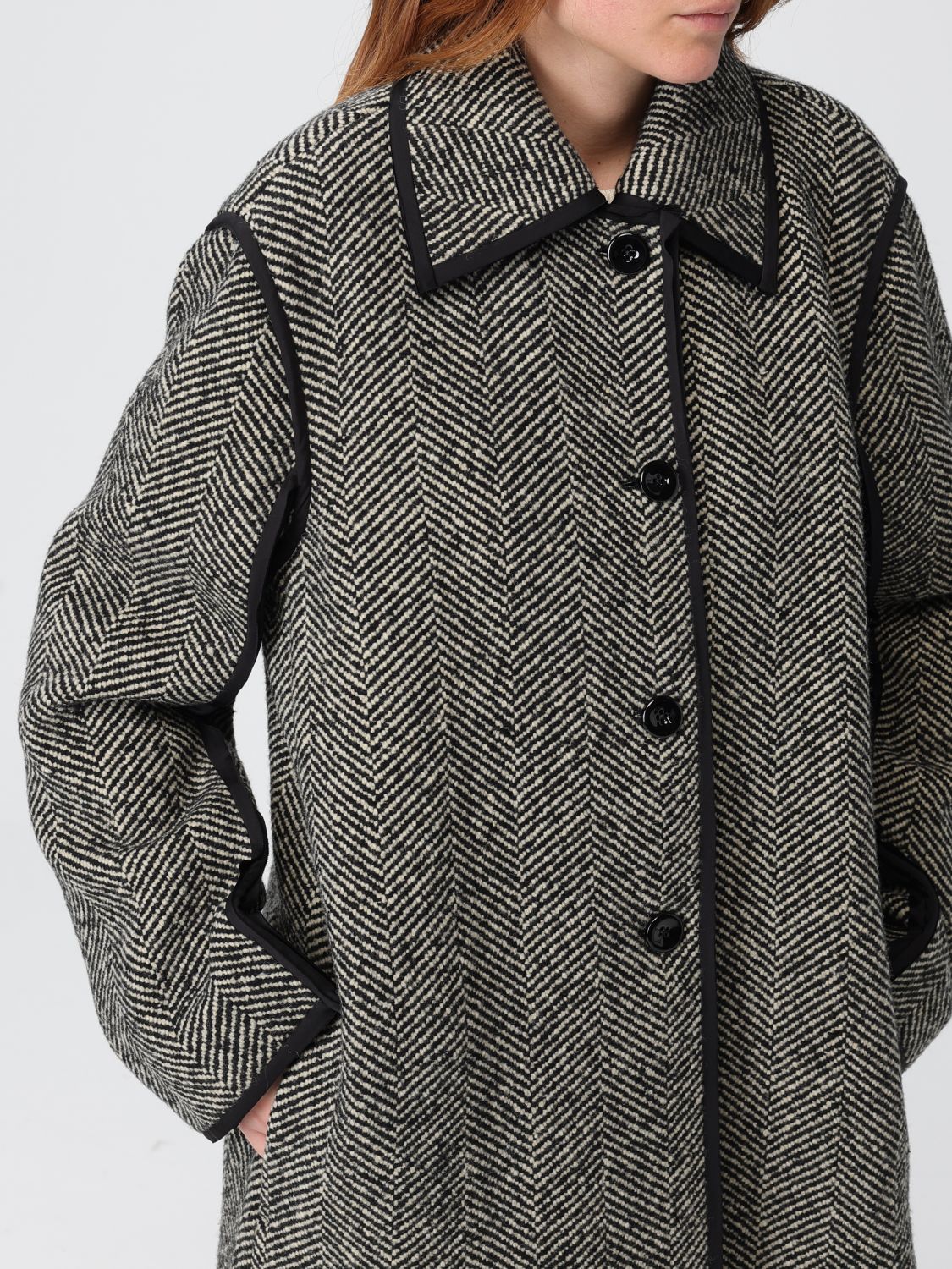 Coat Woman color Military