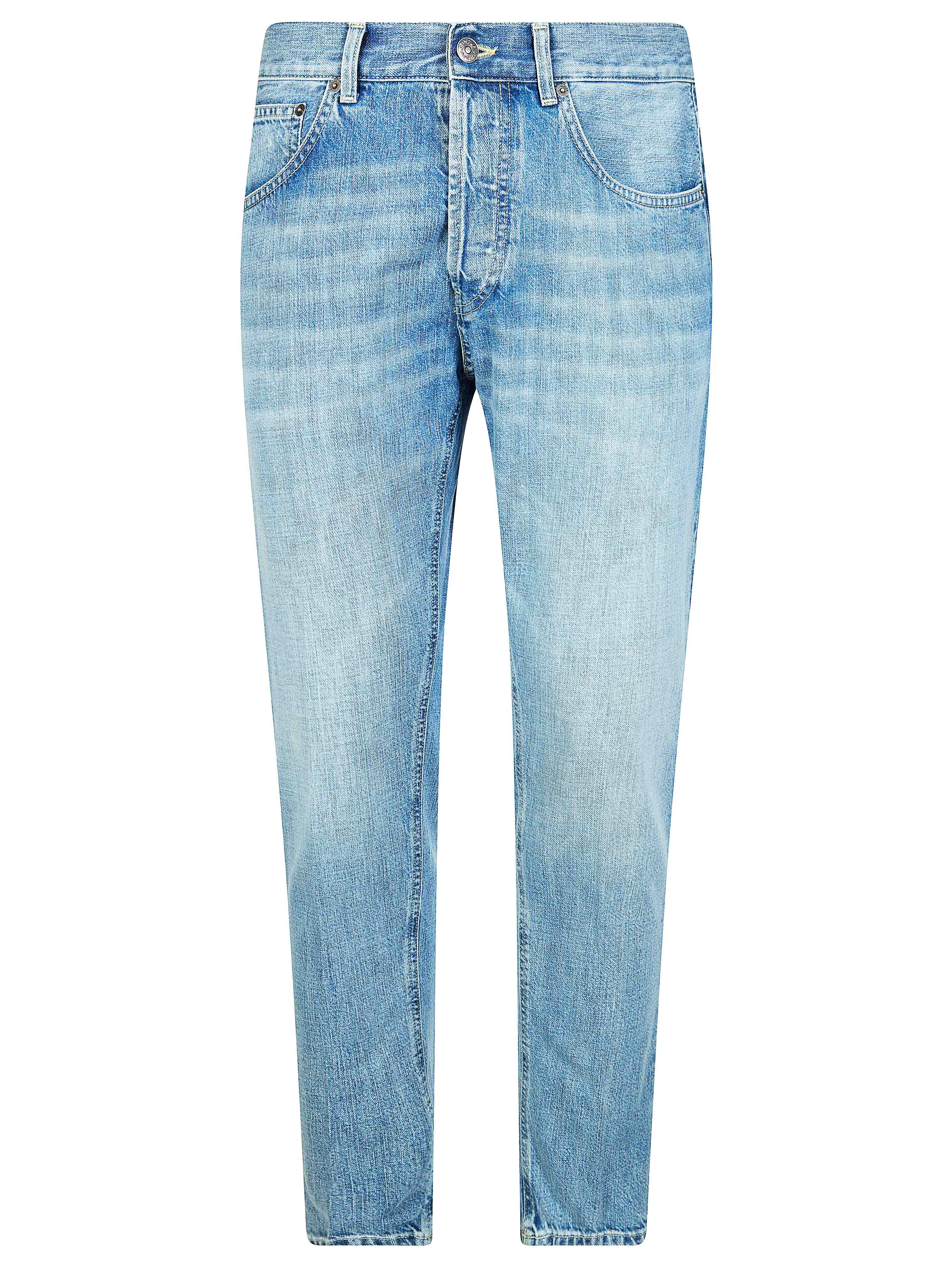 Slim Fit Carrot Jeans for Men
