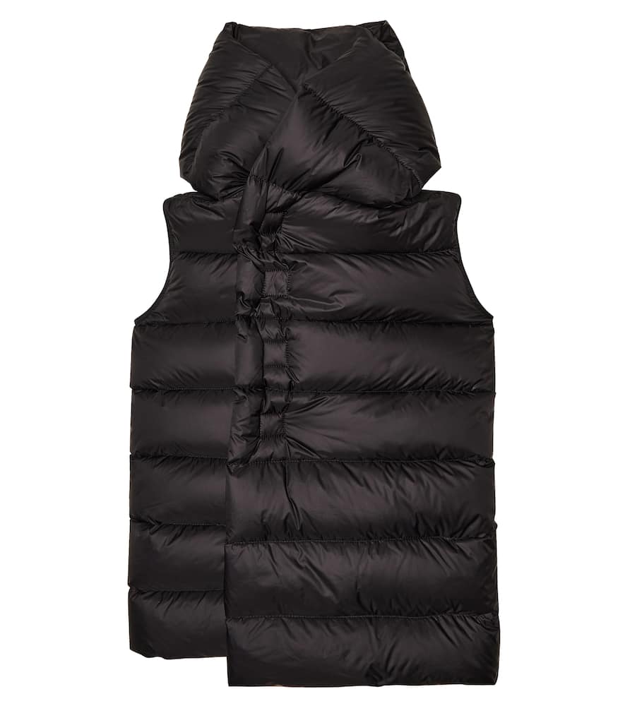 Quilted down vest