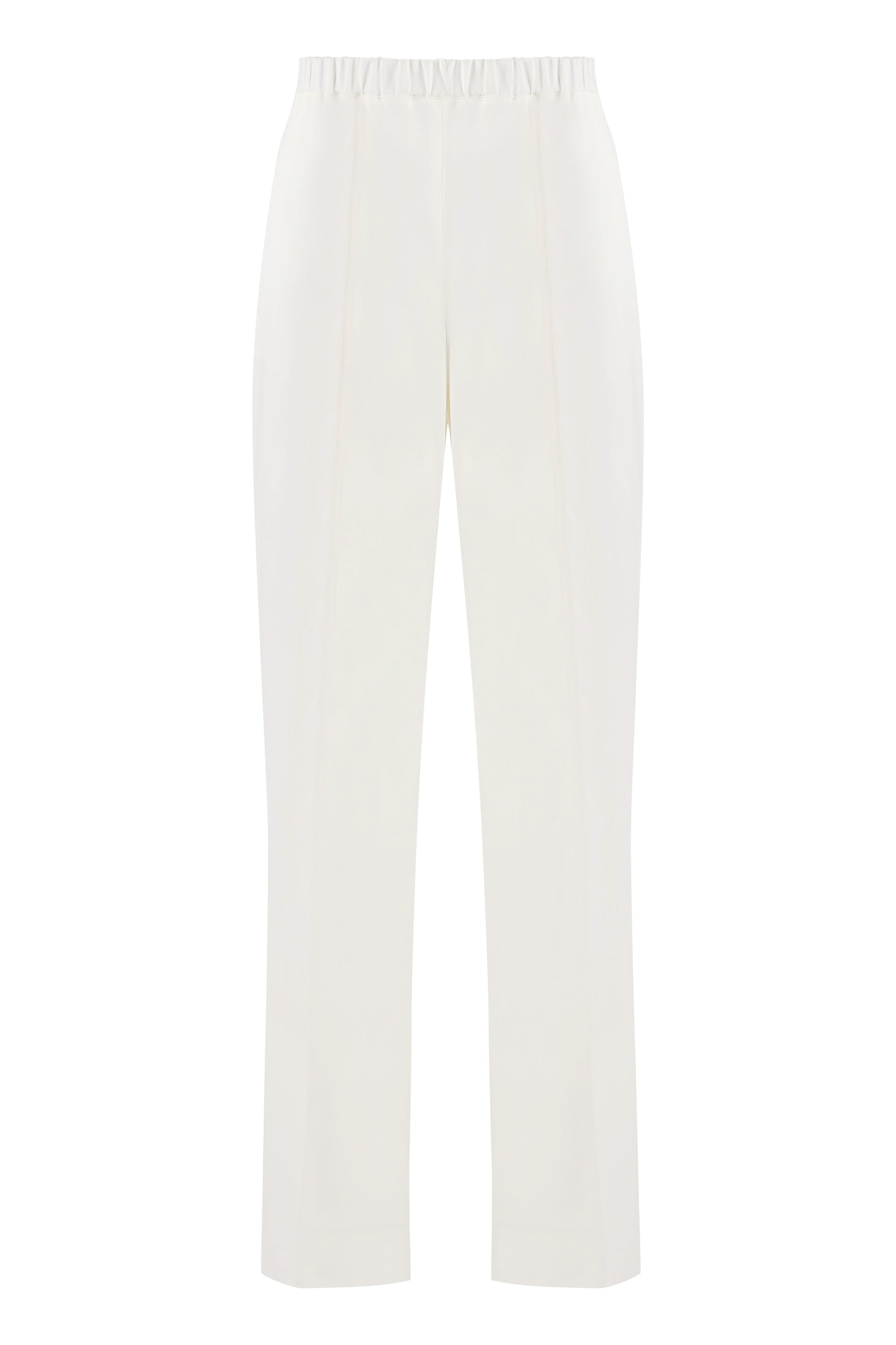 Embellished Viscose Gathered-Waist Trousers