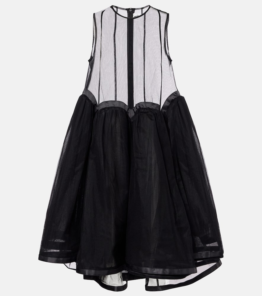 Tulle midi dress