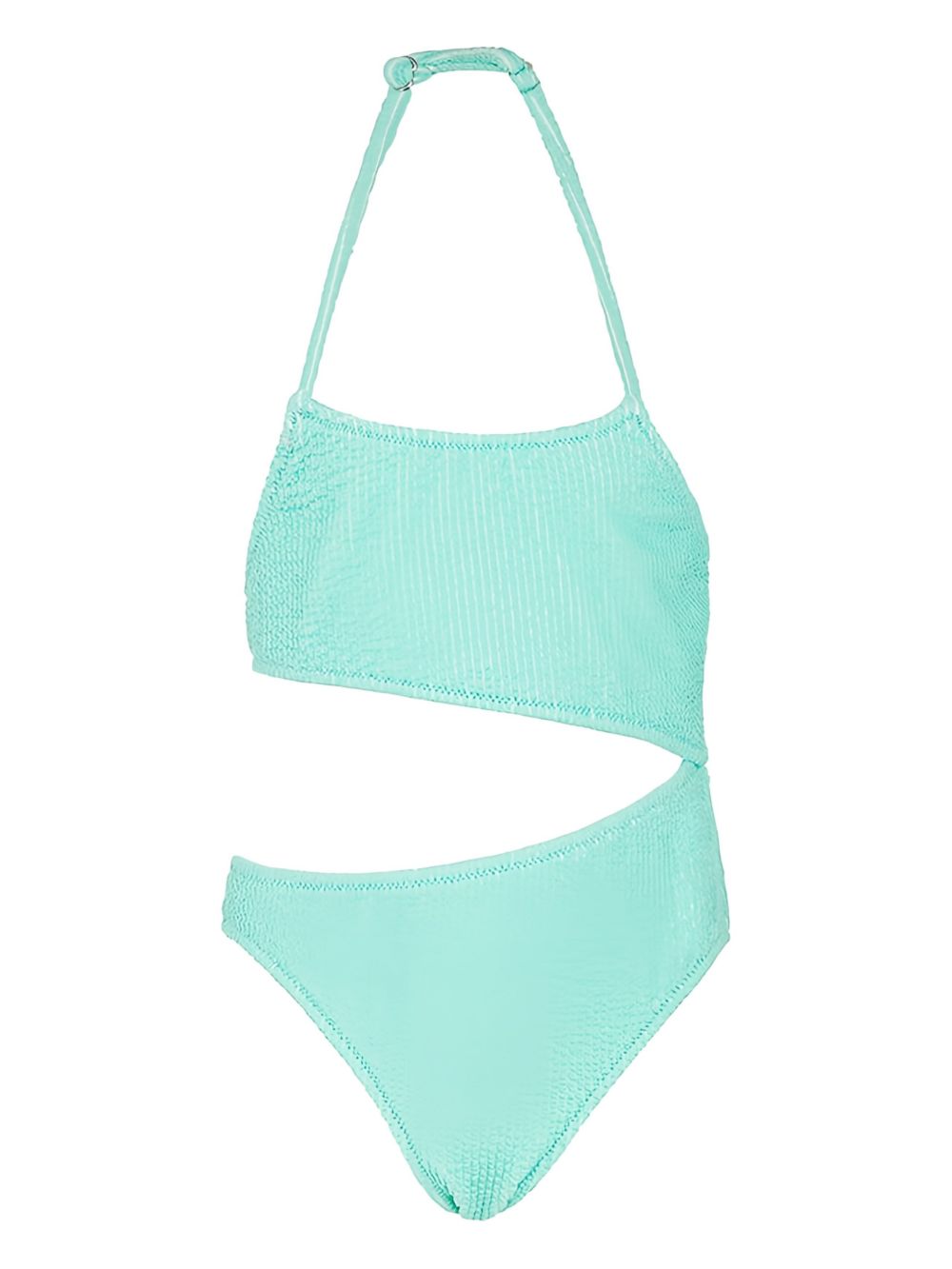 Cut-out swimsuit - Blue