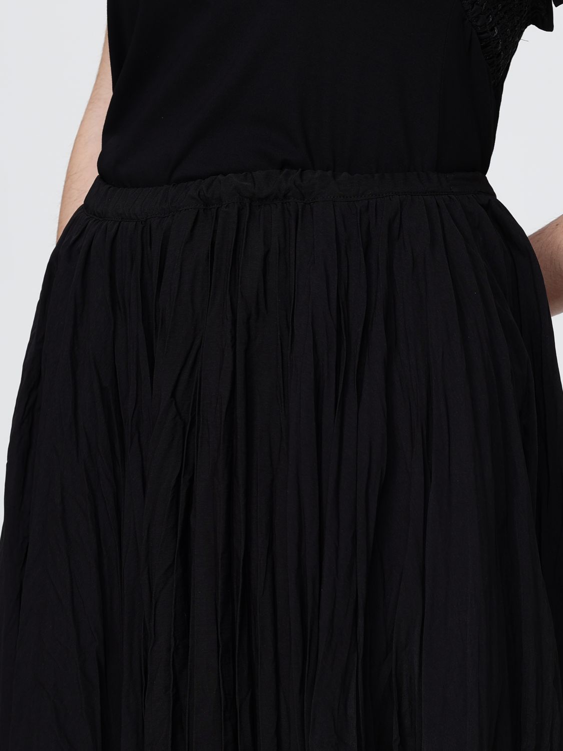 Skirt Woman color Black