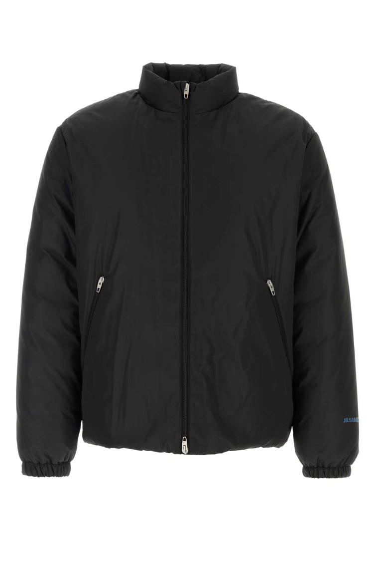 Jil Sander - polyester down jacket elastic cuffs high collar