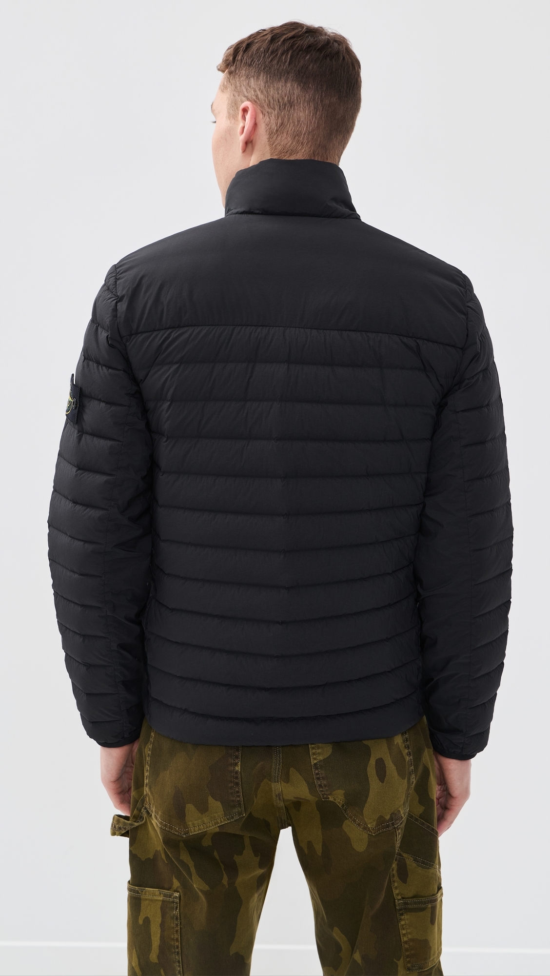 Nylon Down Jacket Black