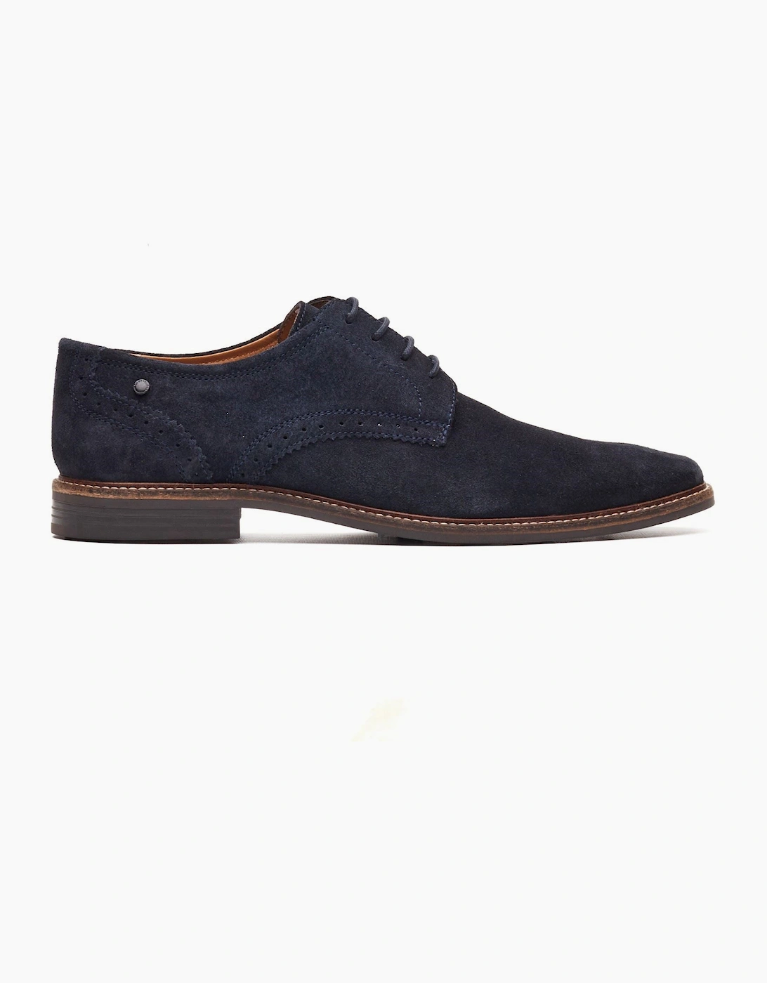 Men's Base London Eton Lace Up Leather Men's Navy Lace-Up Shoe