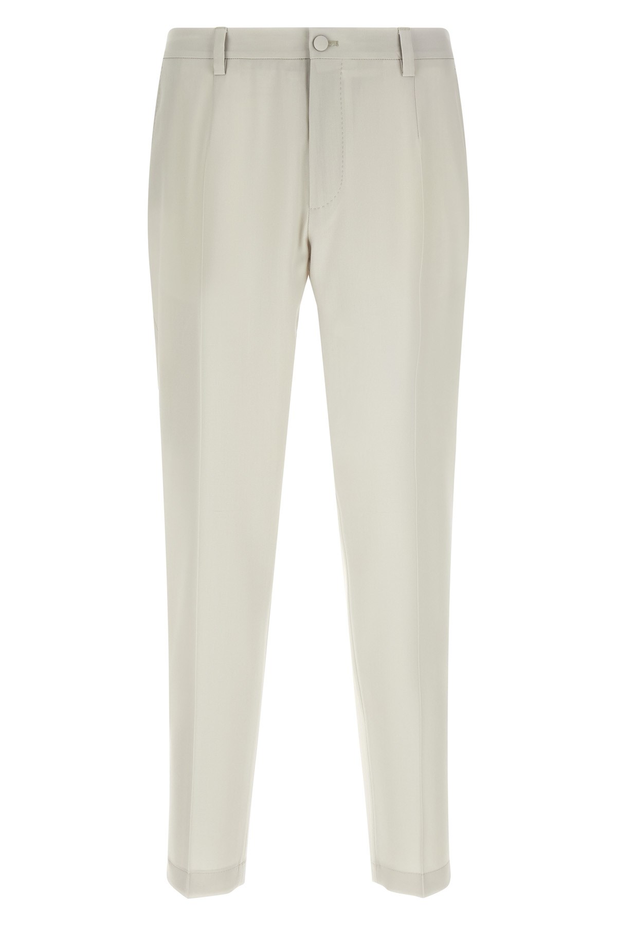 Poplin Wool Pants