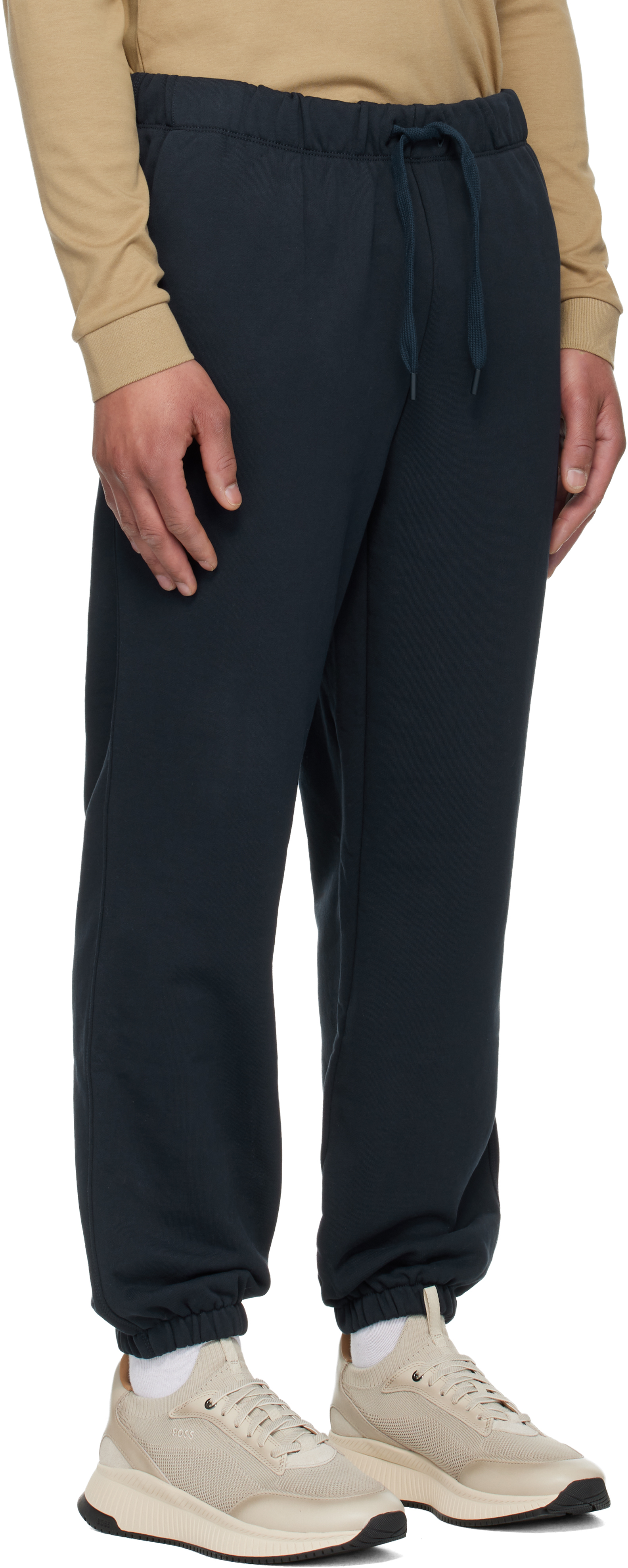 Navy Drawstring Sweatpants