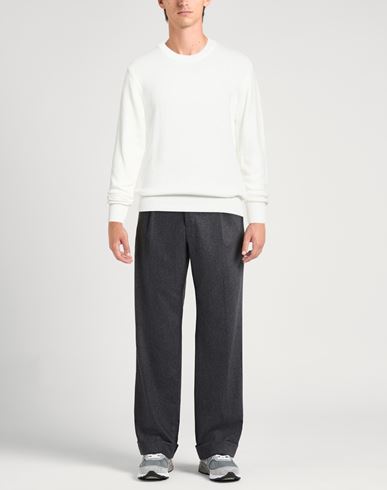 Man Sweater White Size XXL Organic cotton, Polyamide