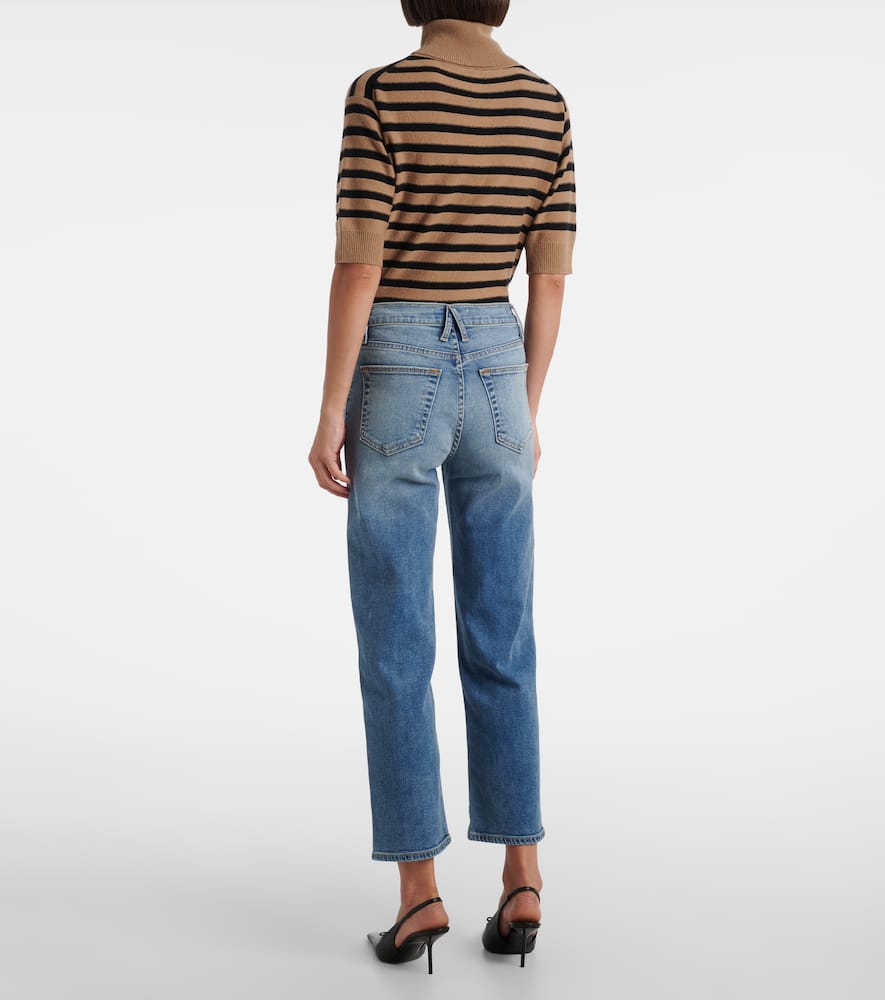 London cropped straight jeans
