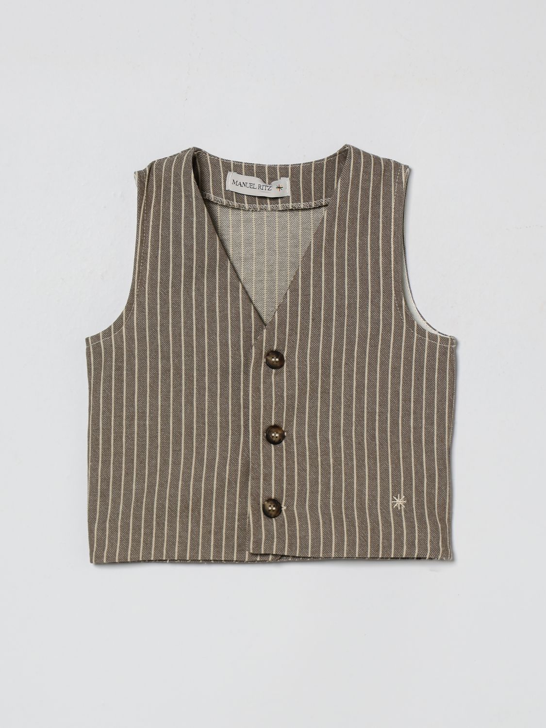 Waistcoat Kids color Beige