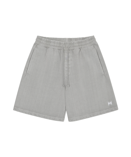 KRB Washed Embroidered Shorts