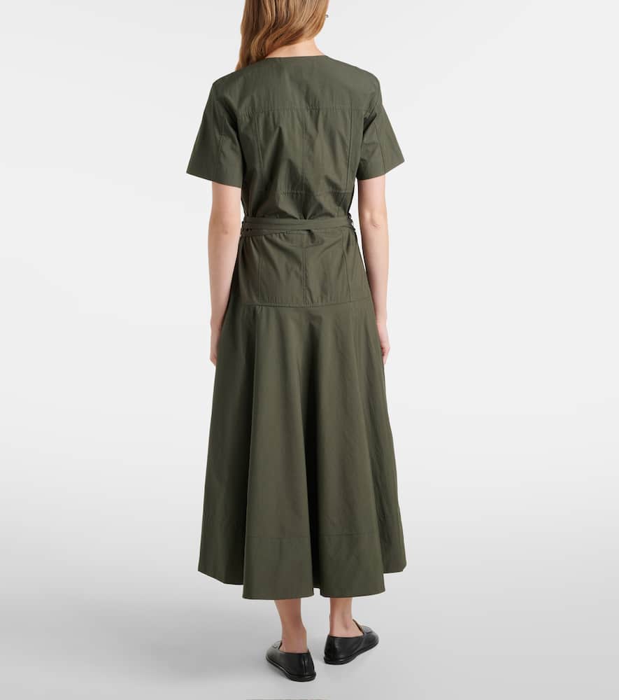 Proenza Schouler White Label Elizabeth cotton-blend midi dress