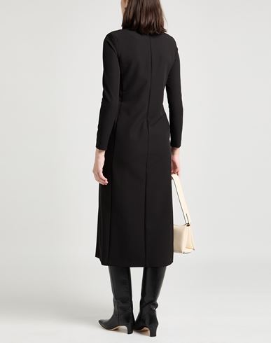 Woman Midi dress Black Size 6 Polyester, Elastane
