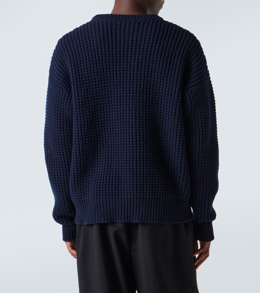 Oversized virgin wool sweater