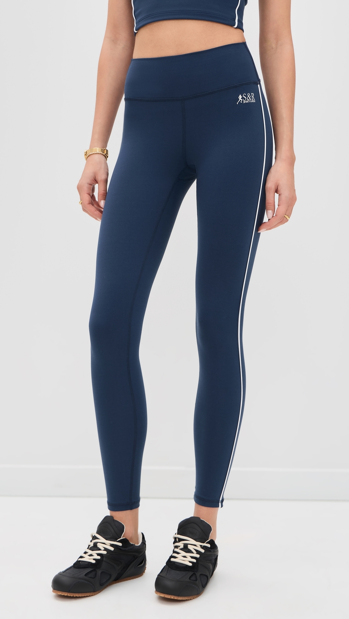 SR Runner Leggings Light Navy