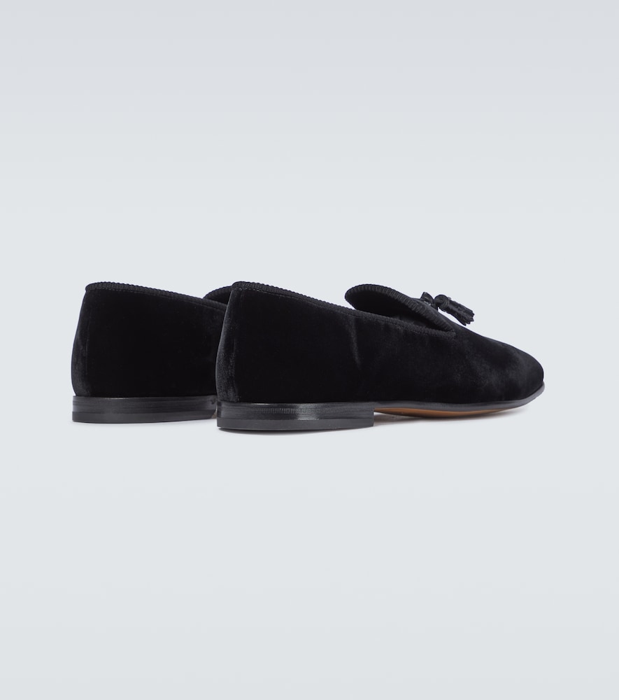 Velvet loafers