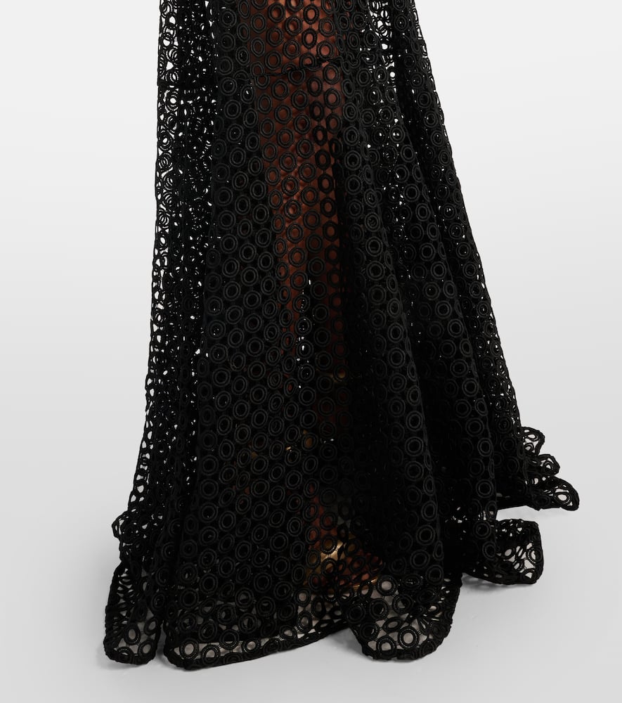 Macramé gown