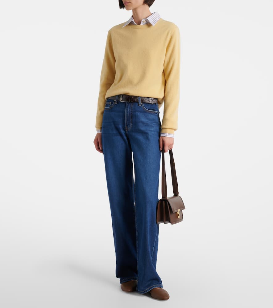 New Baggy mid-rise wide-leg jeans