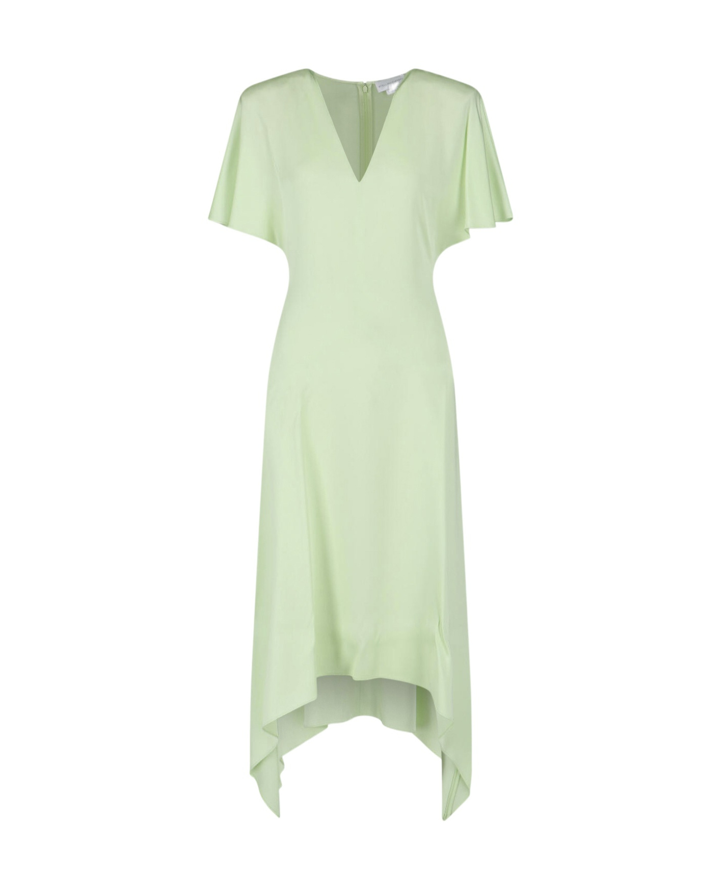 V-Neck Satin Dress