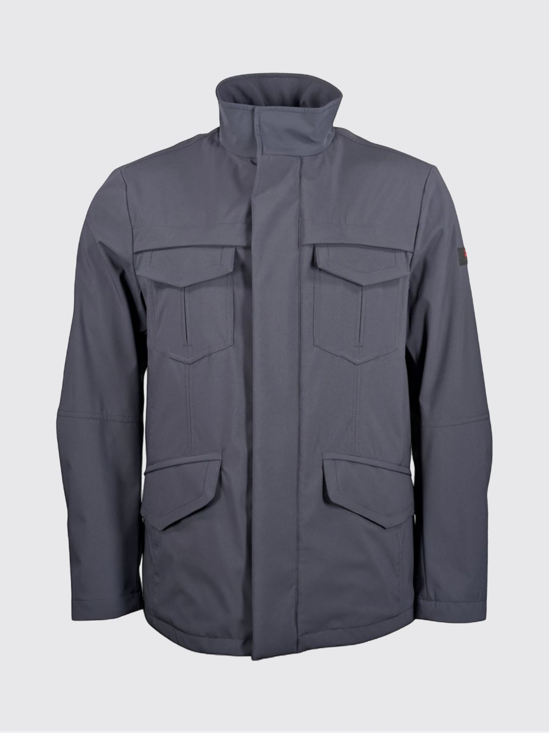 Coat Men color Blue