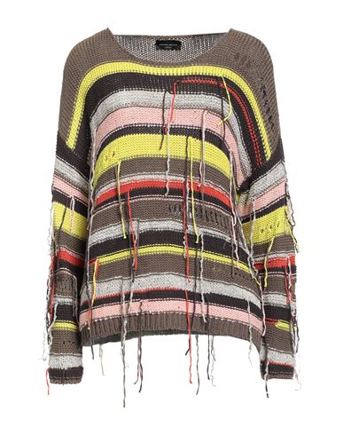 Woman Sweater Yellow Size S Cotton, Linen, Polyamide