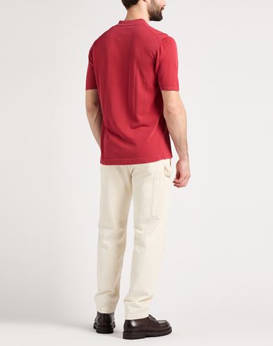 Altea Man Sweater Brick Size XL Cotton