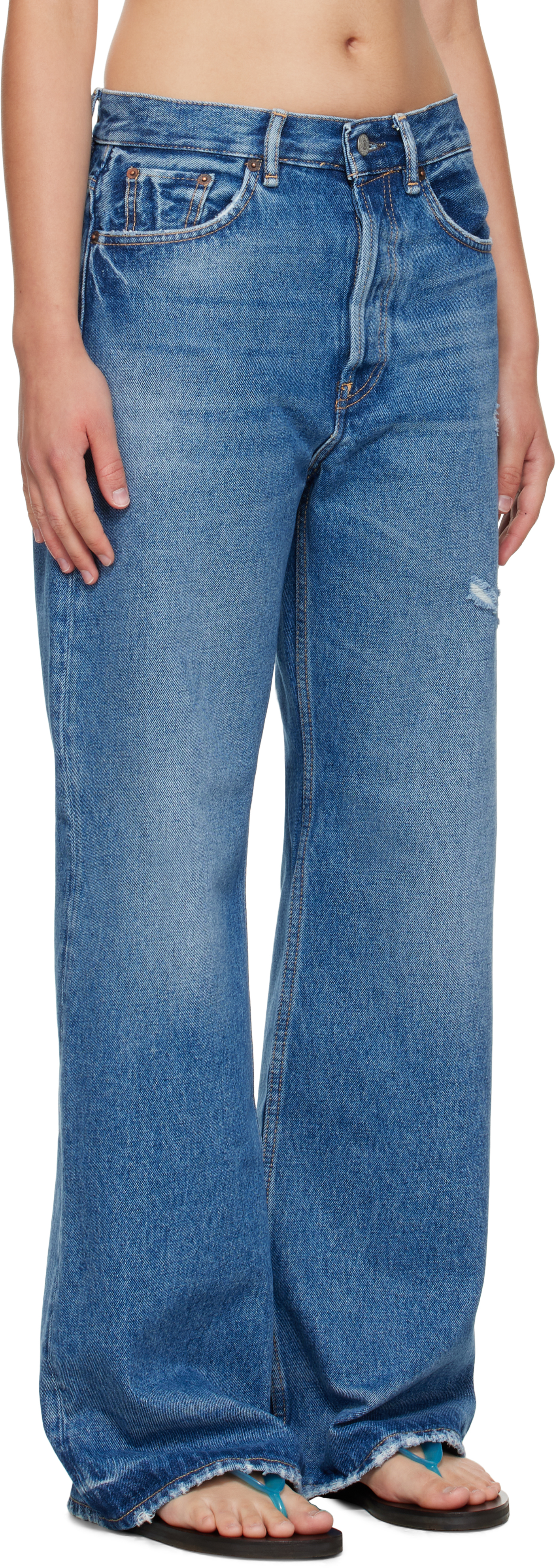 Blue Regular Fit 2021F Jeans