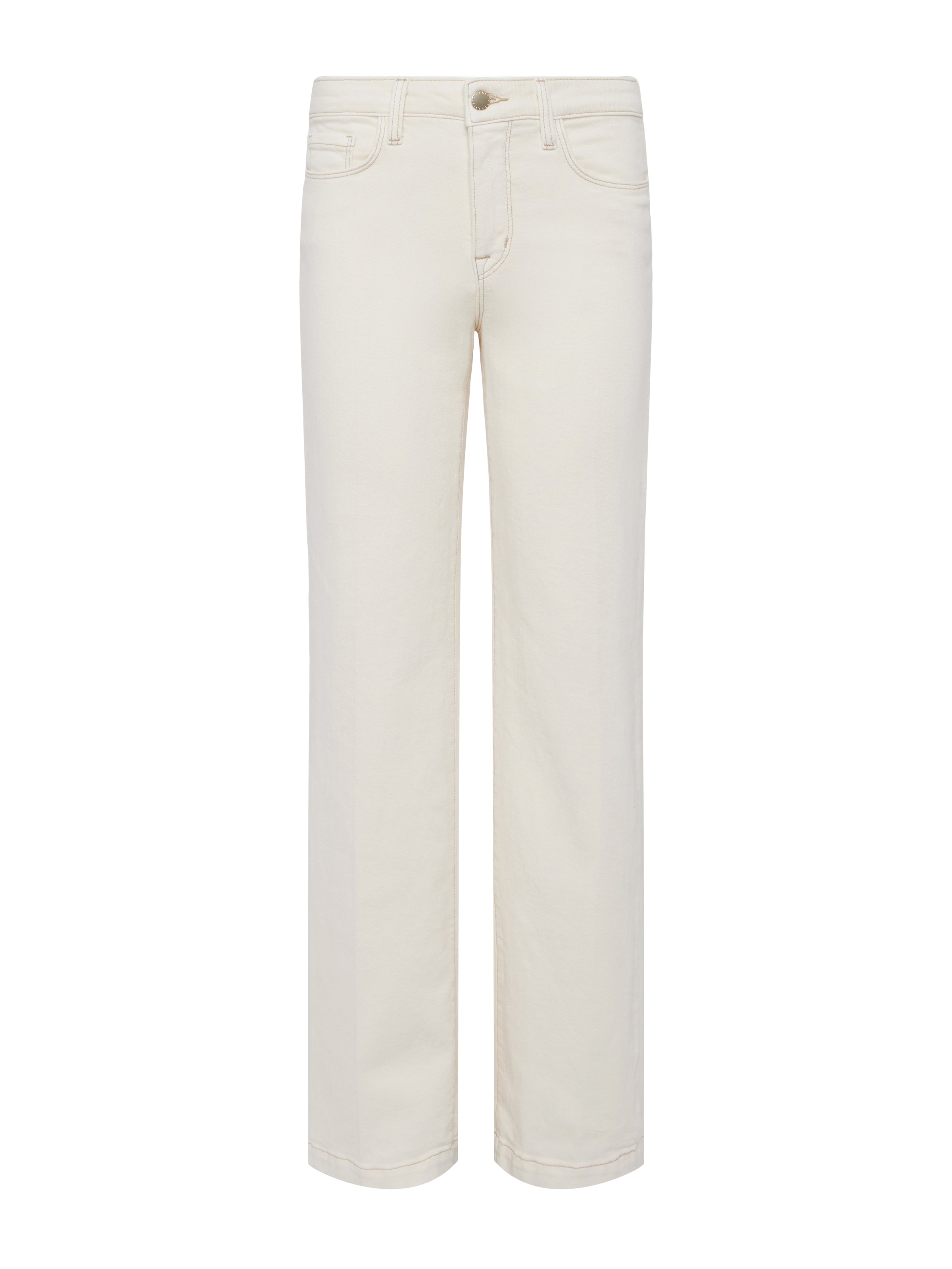 Scottie Wide-Leg Jean In Macadamia