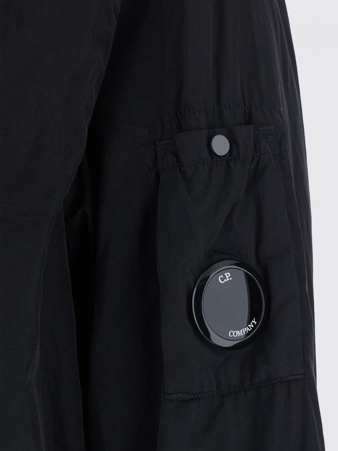 C. P. COMPANY Polyamide Shirt Jacket with Classic Collar and Drawstring