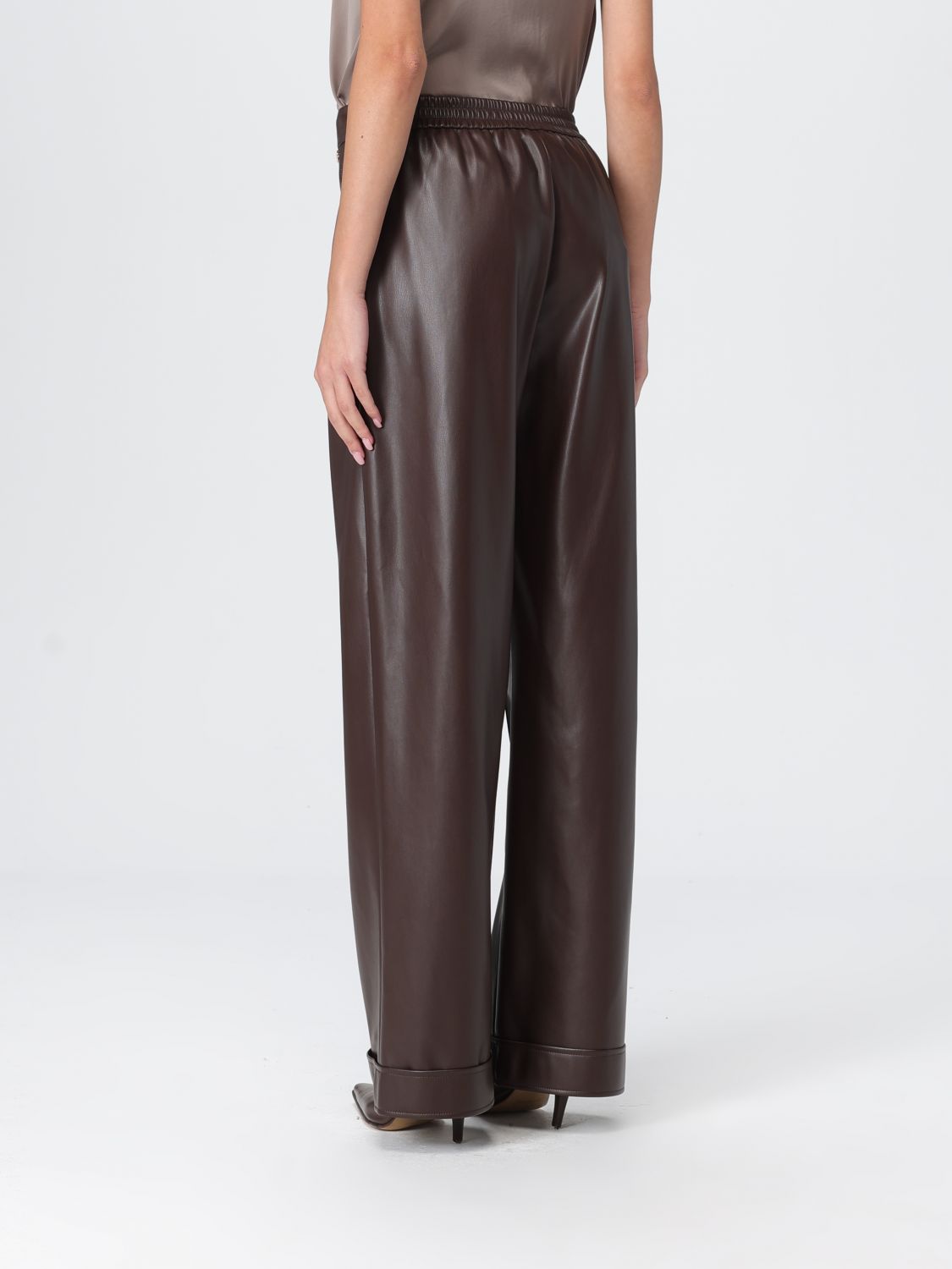 Pants Woman color Brown