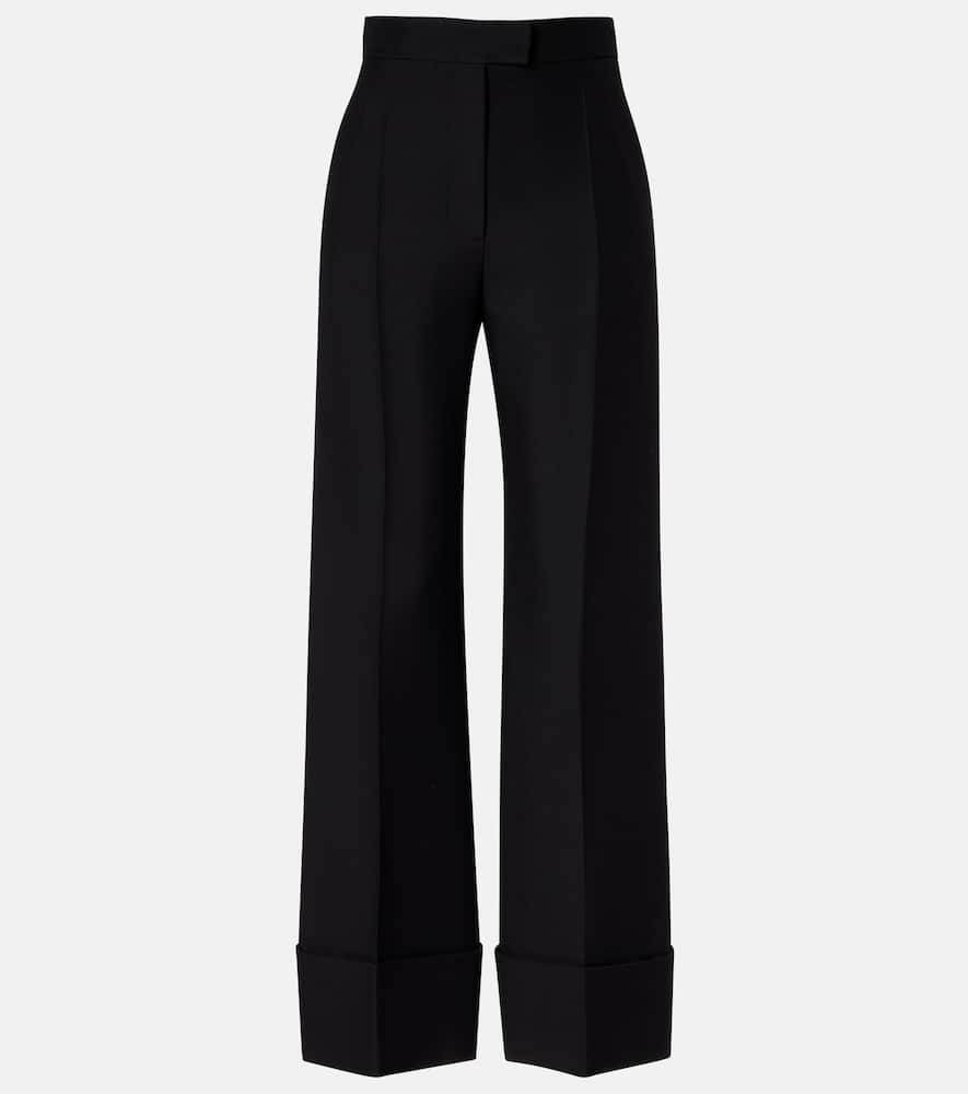 Crepe Couture wide-leg pants