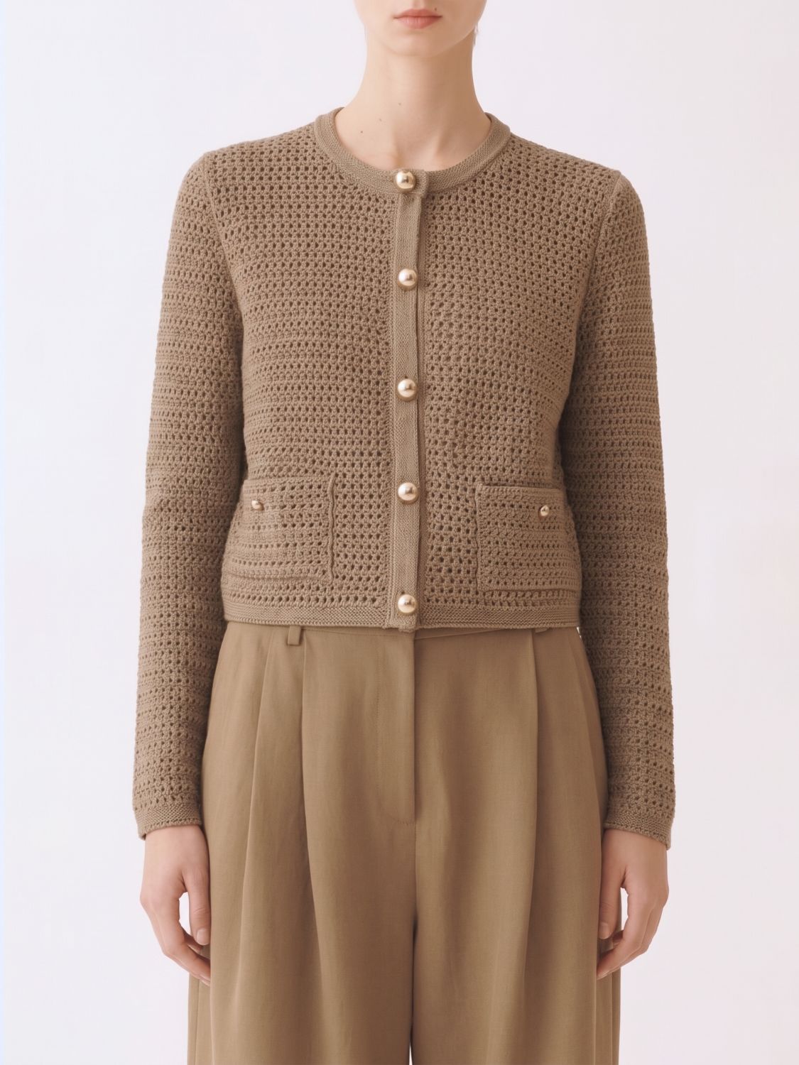 Sweater Woman color Kaki