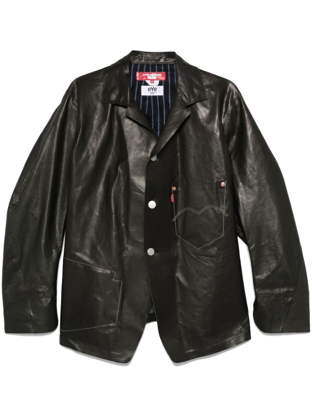 X Levis leather jacket - Black