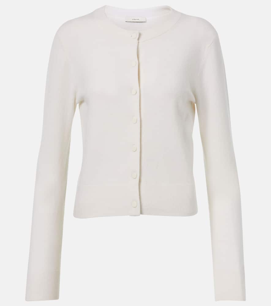 Wool and cashmere-blend cardigan