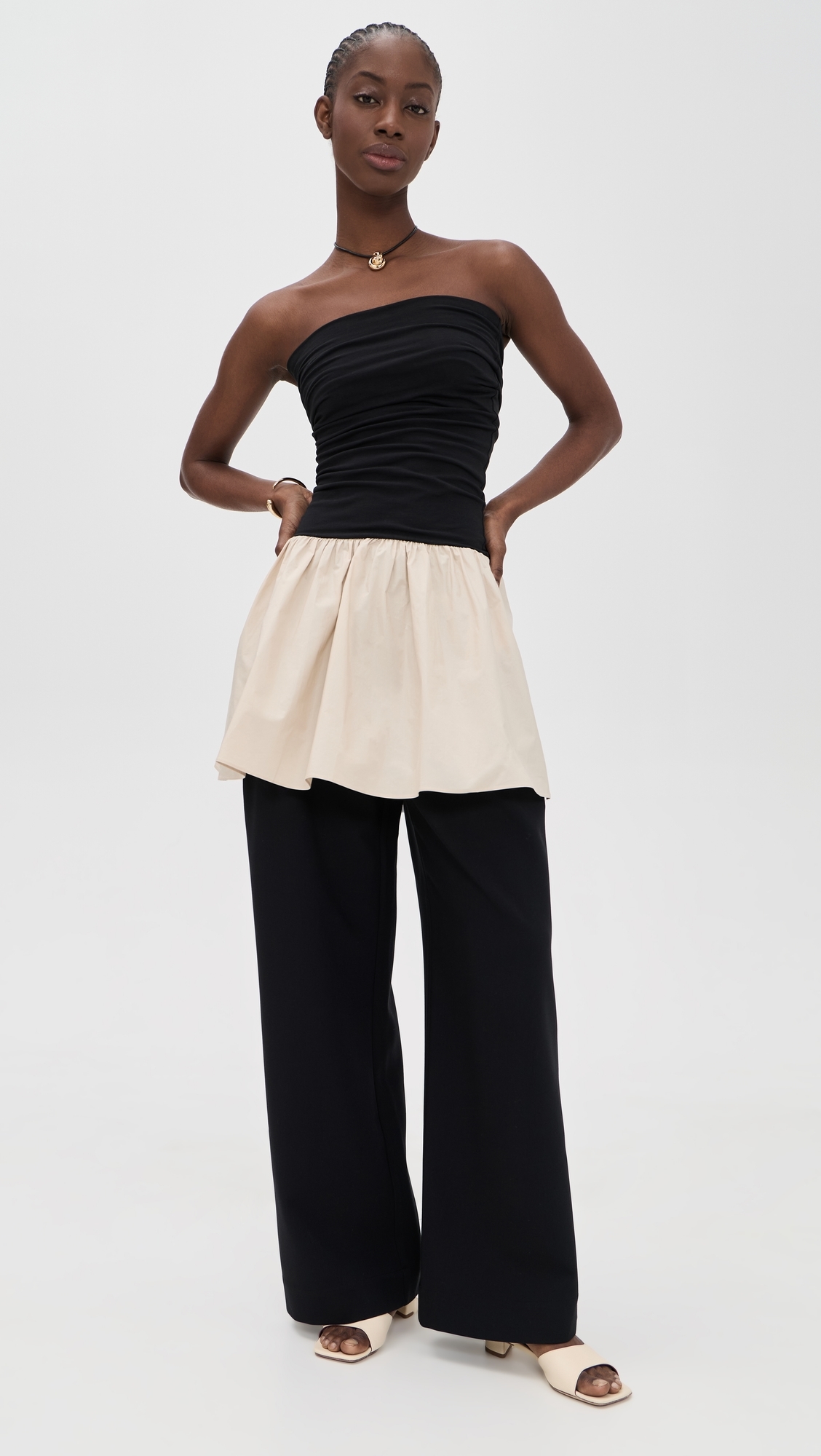Marcia Dress Oyster Gray